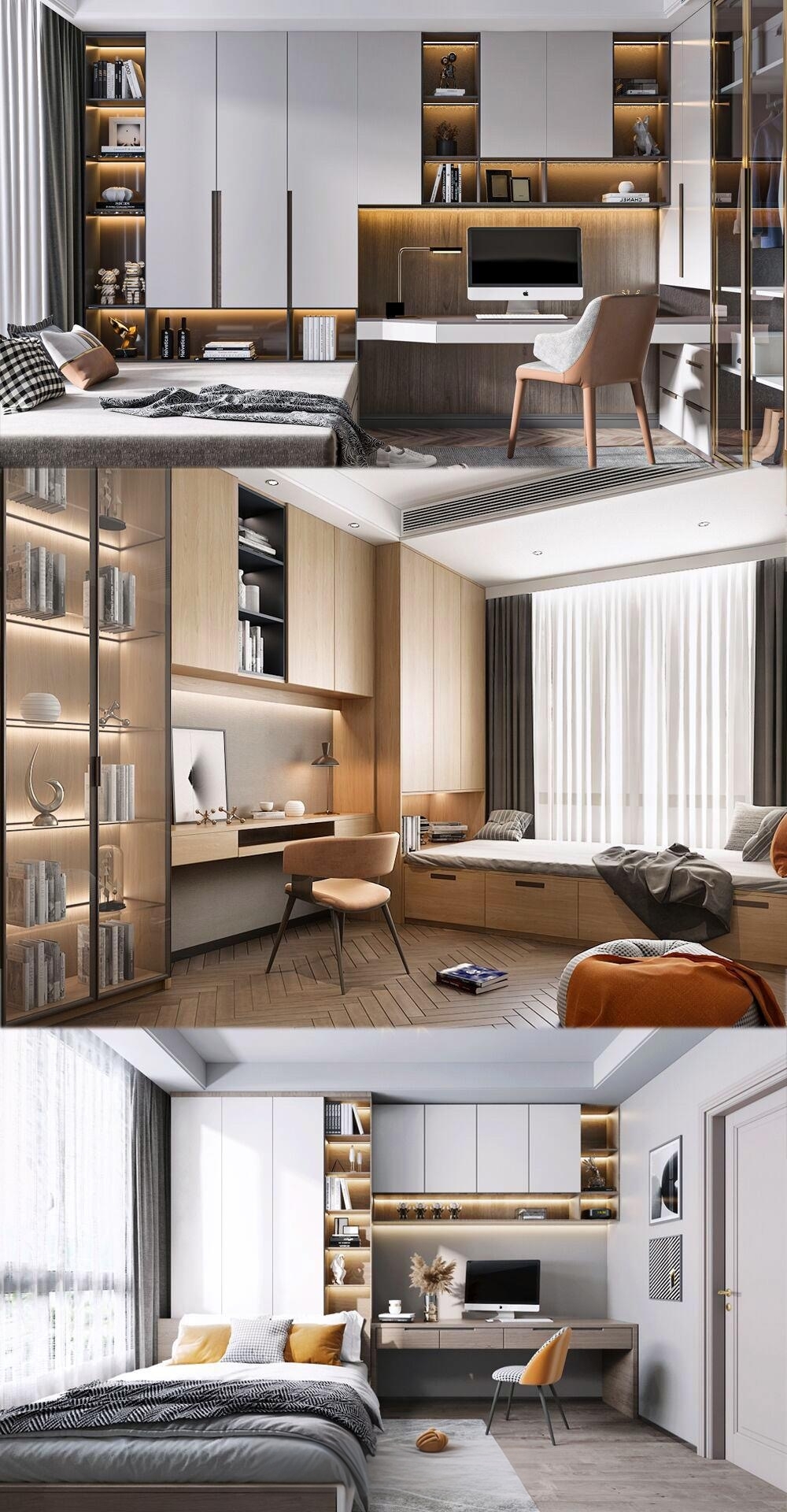 全屋柜体实景图